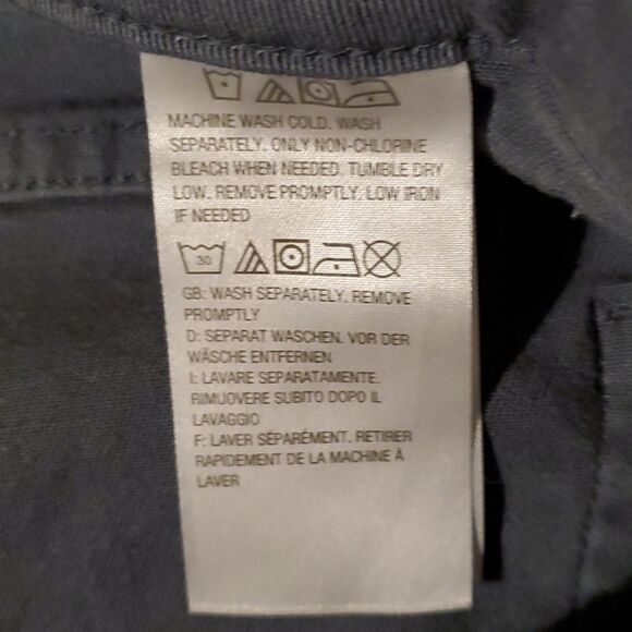 LOGO BY LORI GOLDSTEIN stretch twill cropped pants us 16 - Picture 5 of 7